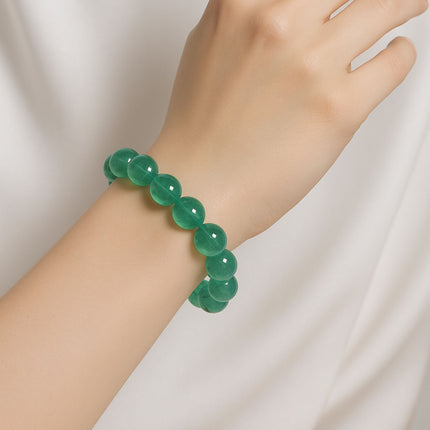 Mint Ripple: Embrace Serenity with the Mint Green Fluorite Bracelet