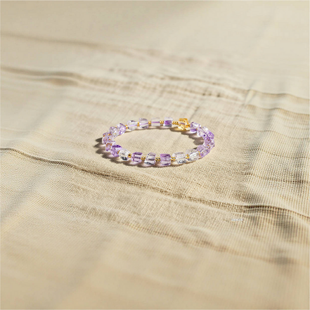 Amethyst and Citrine Bracelet – Relax & Recharge Sleep