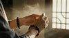 “Black Obsidian and Hematite protection bracelet”]