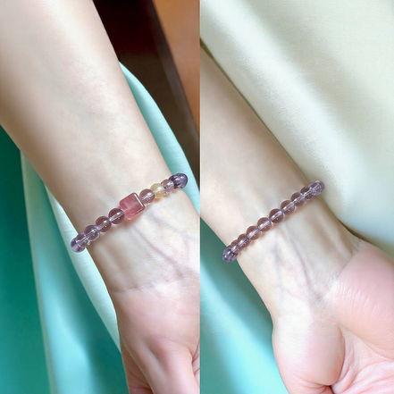 Amethyst Crystal Bracelet – Relaxation & Dream Clarity