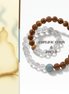 White Quartz Bamboo Bracelet – Energy Alignment & Spiritual Flow