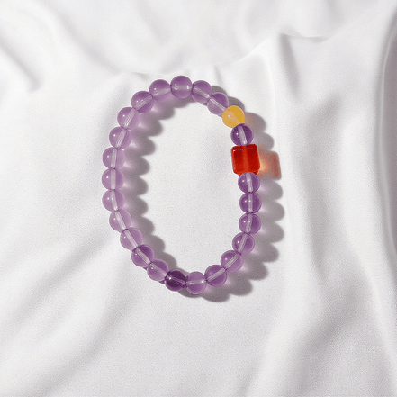 Amethyst Crystal Bracelet – Relaxation & Dream Clarity