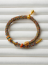 Six-Word Mantra Tibetan Multicolor Braided Bracelet – Protection & Blessings