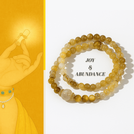 Citrine Multistone Bracelet – Radiant Wealth & Positive Energy