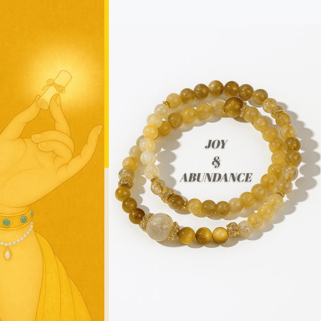 Citrine Multistone Bracelet – Radiant Wealth & Positive Energy