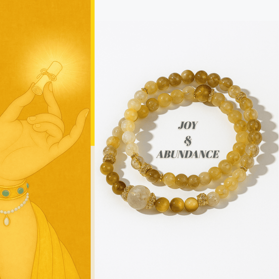 Citrine Multistone Bracelet – Radiant Wealth & Positive Energy
