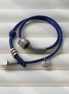 Six-Word Mantra Blue Thread Bracelet – Protection & Mindfulness